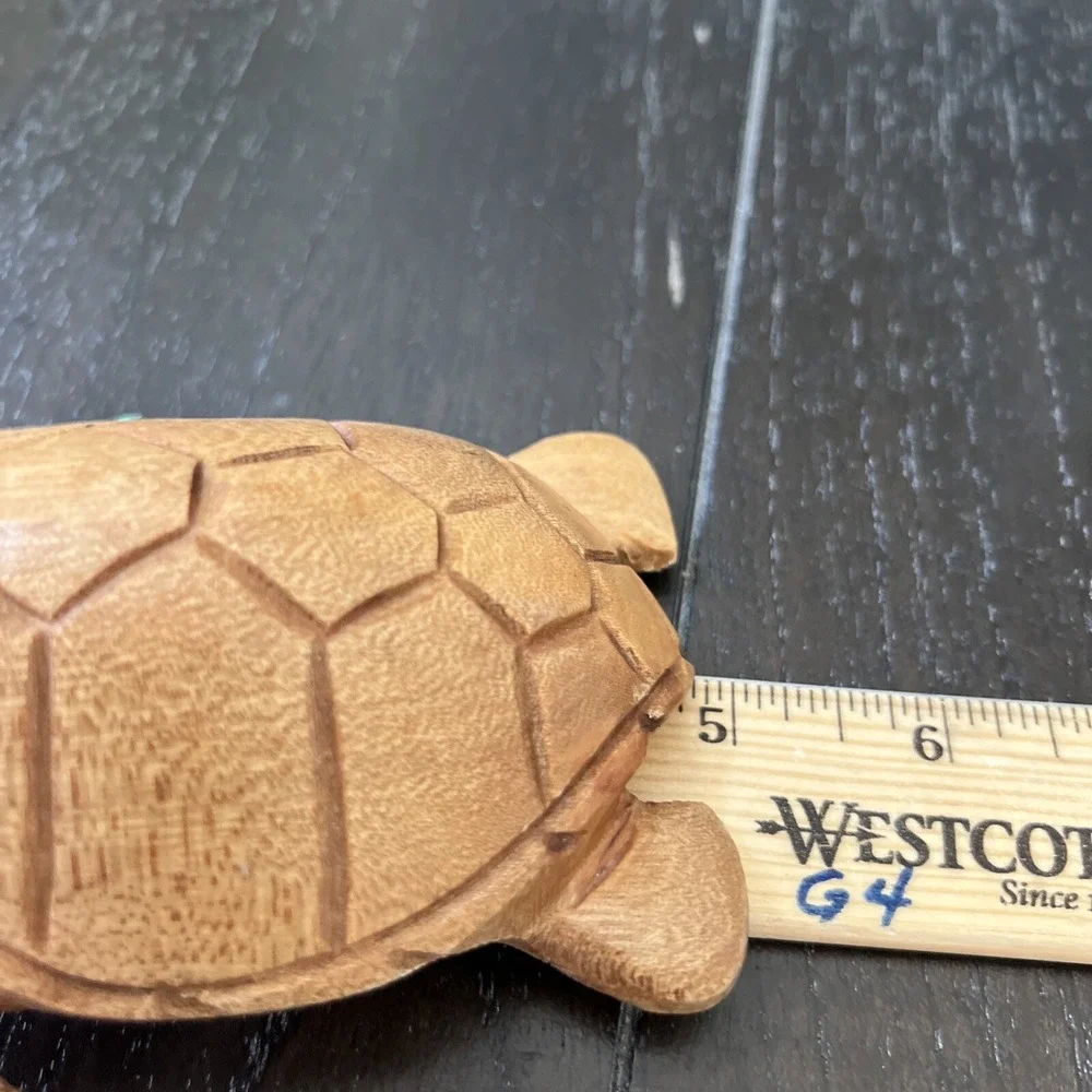 Wood Carved Turtle 5